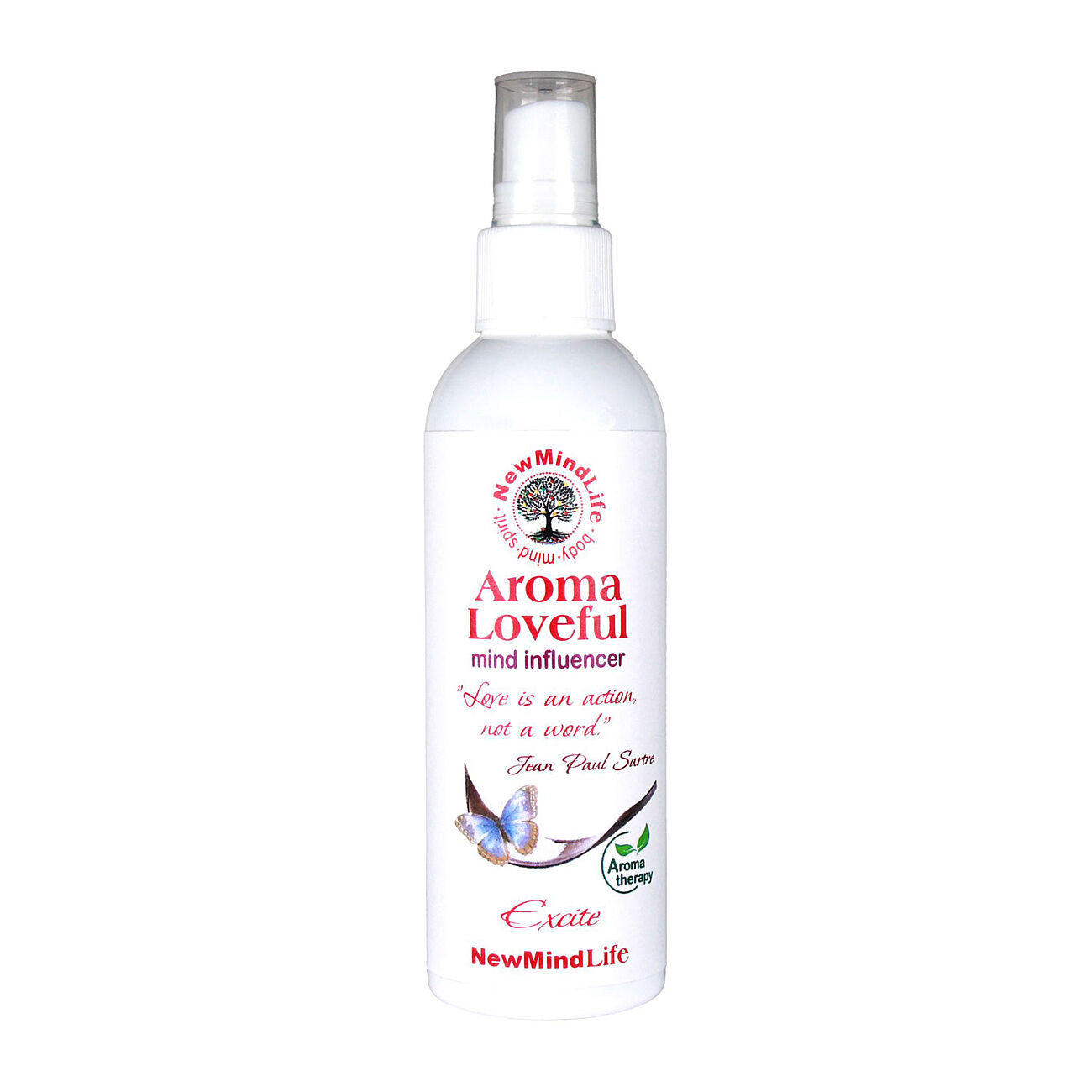 NewMindLife Aroma Loveful - Vartalosuihke, 100ml
