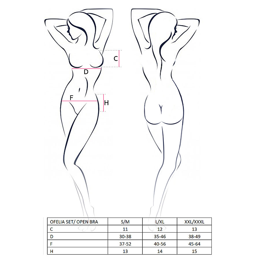 Passion Ofelia - Sukkanauhaliiviasu