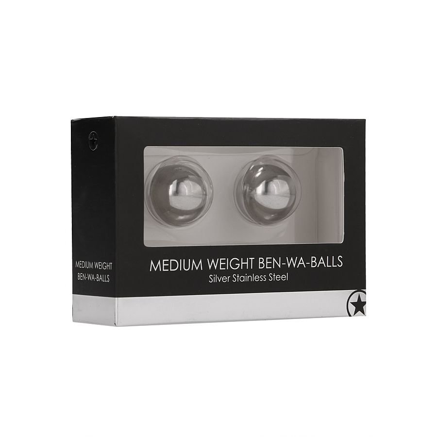 Ouch - Metalliset Ben Wa harjoituskuulat, medium weight