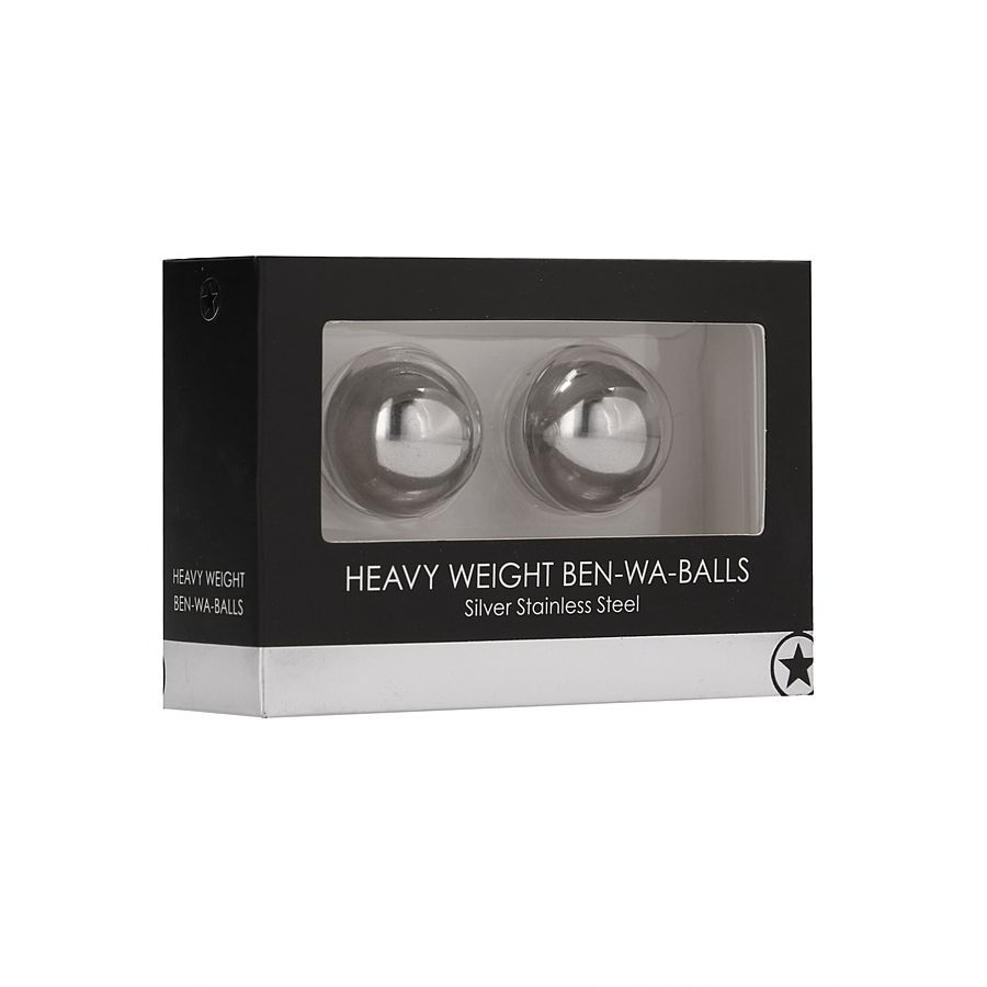 Ouch - Metalliset Ben Wa harjoituskuulat, heavy 