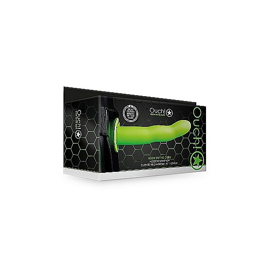 Ouch - Pimess hohtava ontto ja kaareva strap-on