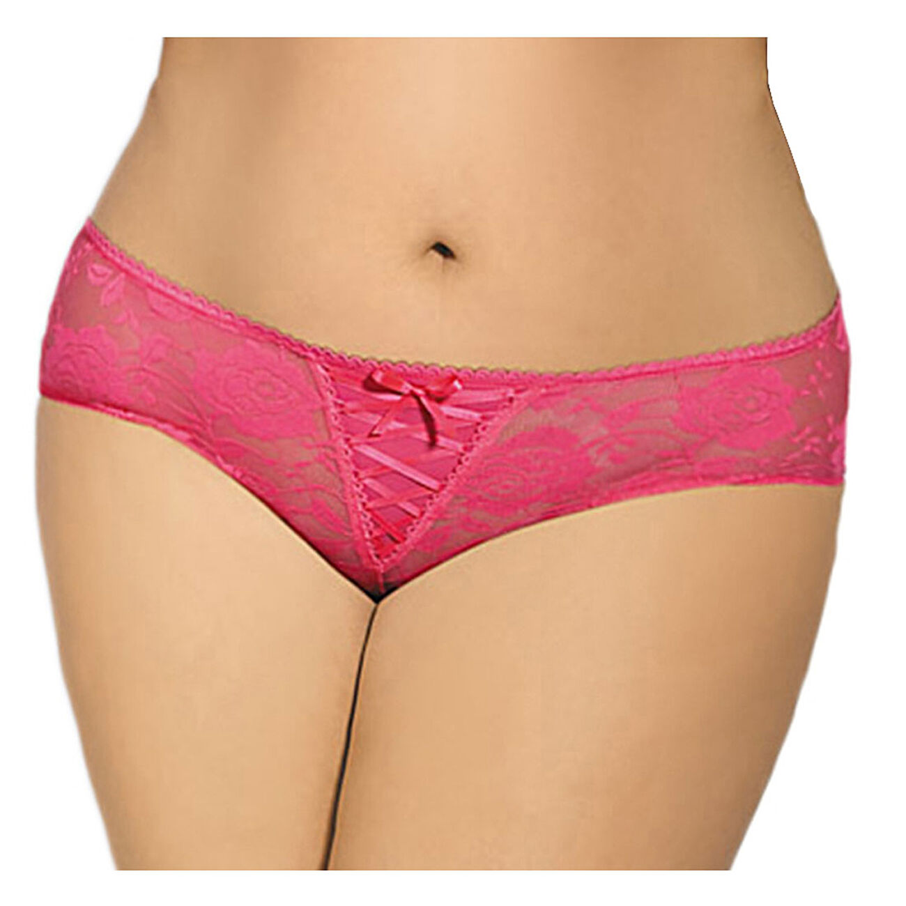 OhYeah - Avopikkuhousut ny�reill�, Plus Size