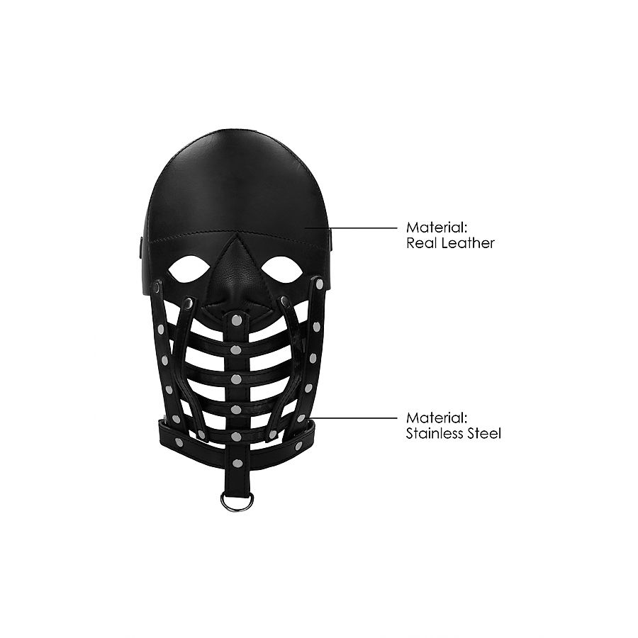 PAIN - Leather male mask