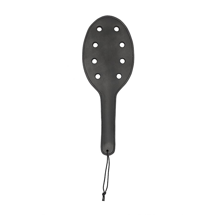 PAIN - Saddle leather paddle with 8 holes