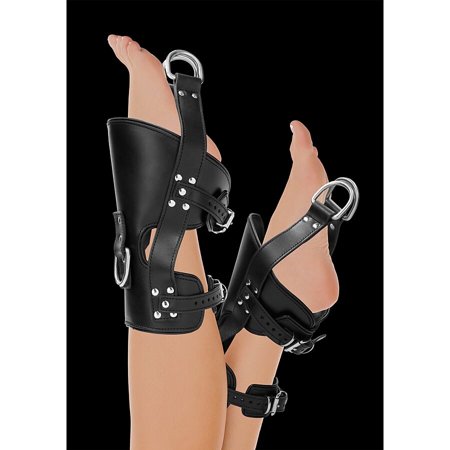 PAIN - Leather suspension cuffs for ankles