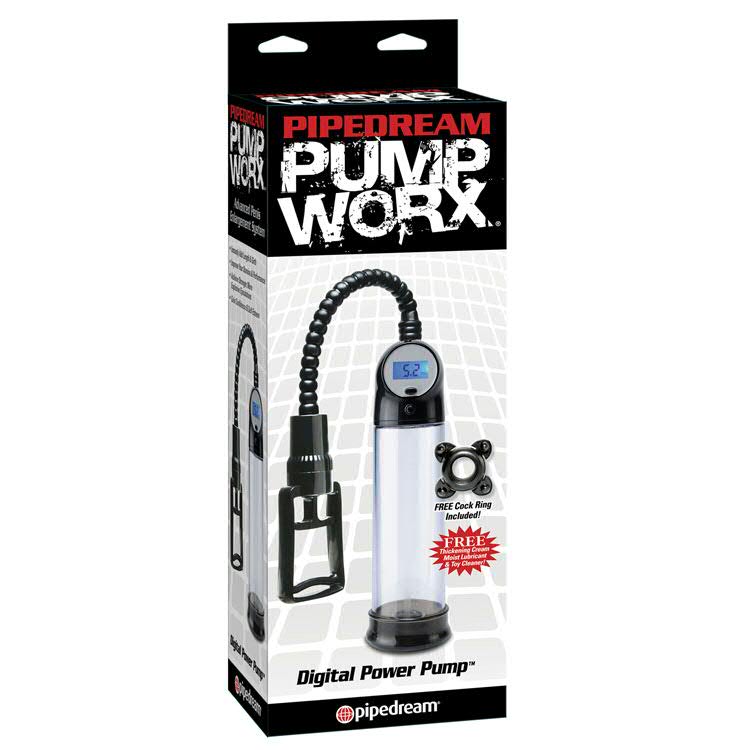 Pump Worx - Digital Power Pump, Penispumppu