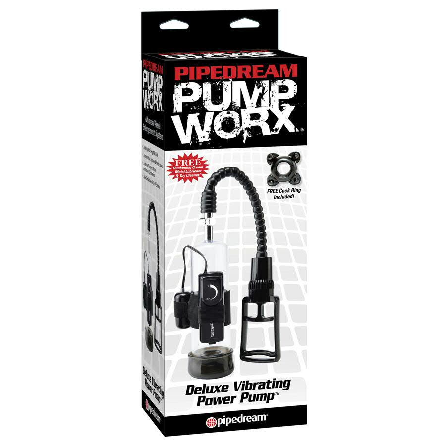 Pump Worx - Deluxe Vibrating Power Pump Penispumppu
