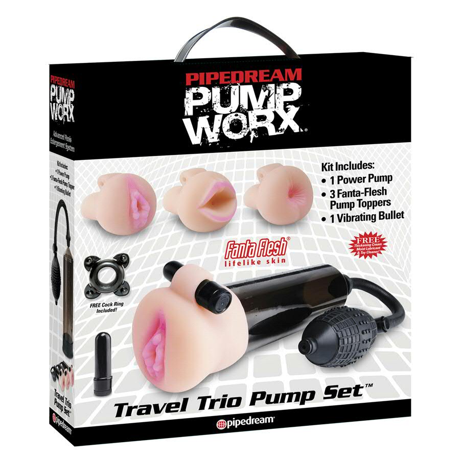Pump Worx - Penispumppu +keinovagina, keinosuu, keinopeppu