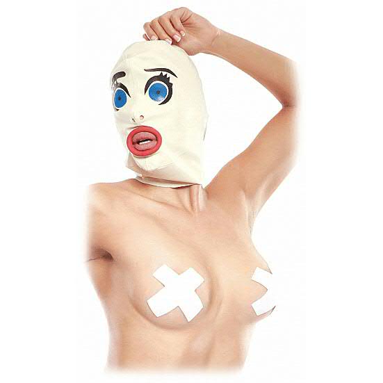 Scared Straight Latex Hood - Latex huppu