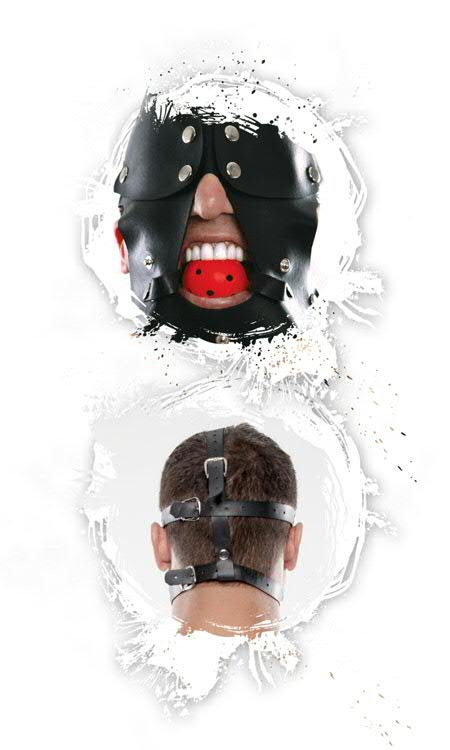 Gag Blinder Mask