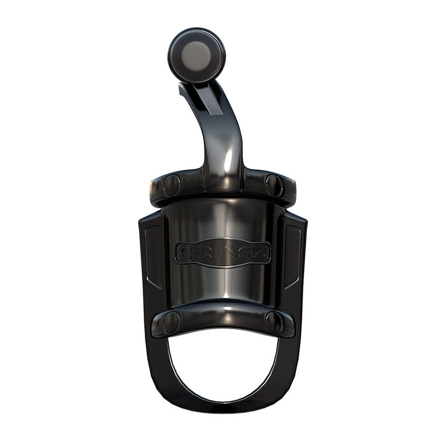 C-Ringz - Vibrating Cock Pipe with Ball-Stretcher