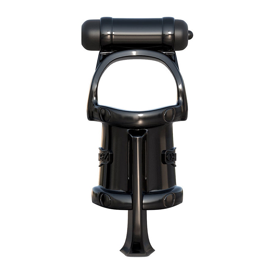 C-Ringz - Vibrating Cock Pipe with Ball-Stretcher