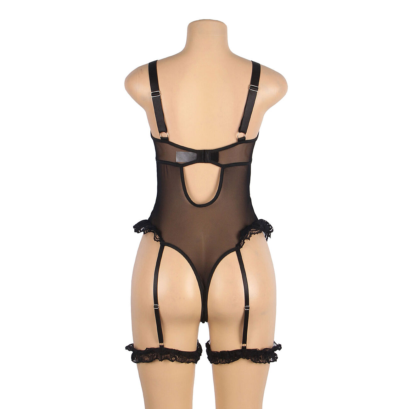 OhYeah - Naisten Sexy Body, musta