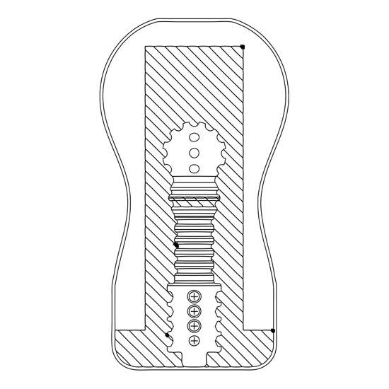 Shots Toys Easy Rider - Tekovagina