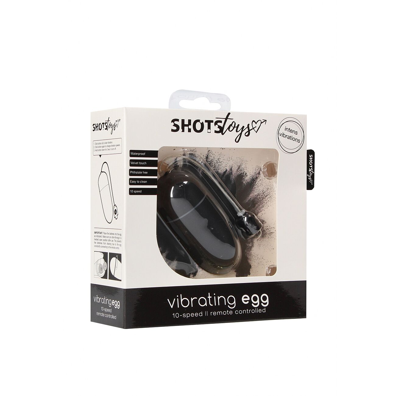 Shots Toys Vibrating Egg - Kuulavibraattori