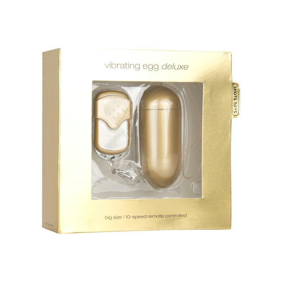 Vibrating Egg Deluxe, Gold