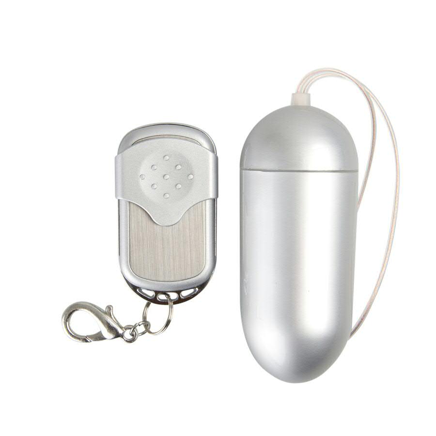 Vibrating Egg Deluxe, Silver