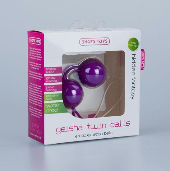Geisha Twin Balls, Purple
