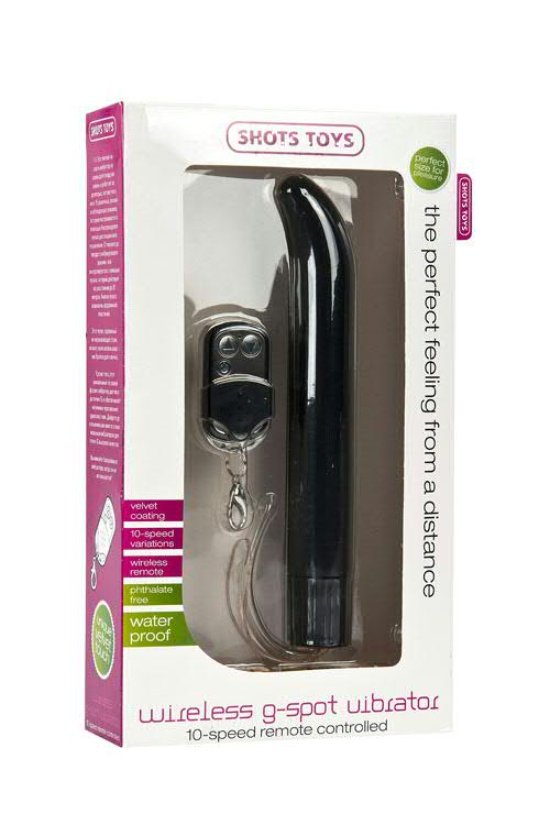 Wireless g-spot vibrator, Black