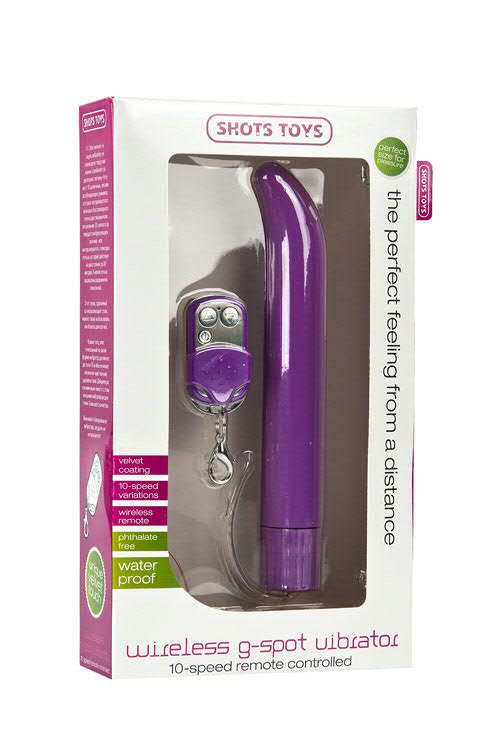 Wireless g-spot vibrator, Purple