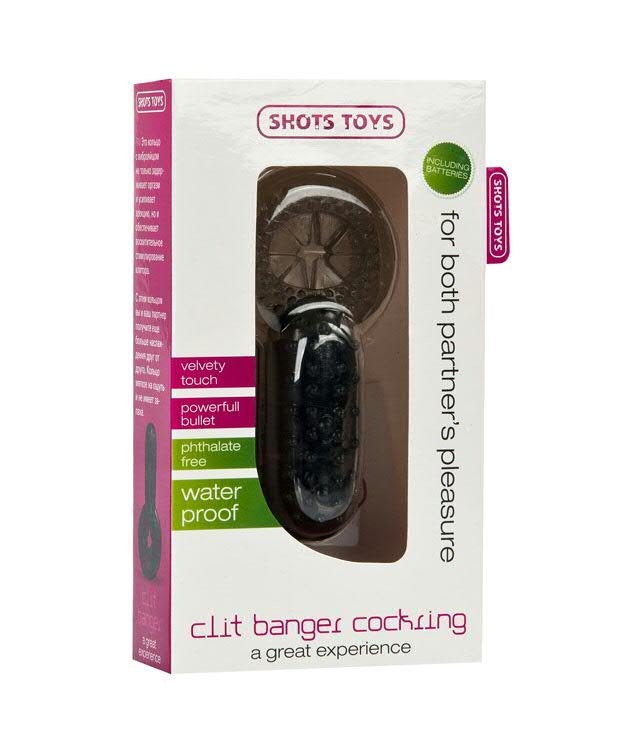 Clit Banger Cockring, Black