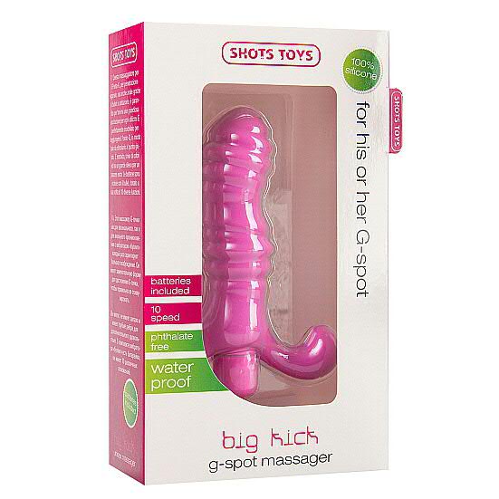 Big Kick - G-spot massager, pinkki