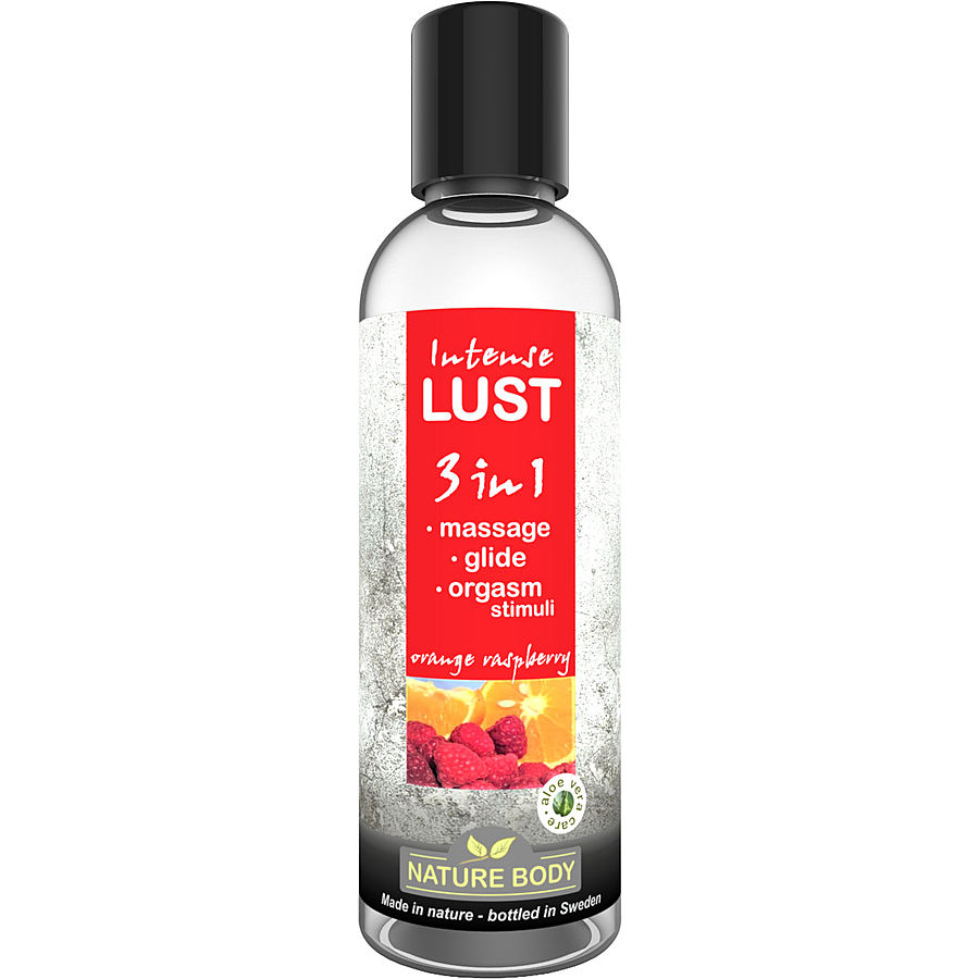 Nature Body Intense Lust 3 in 1 - Hierontaliukaste, 100 ml