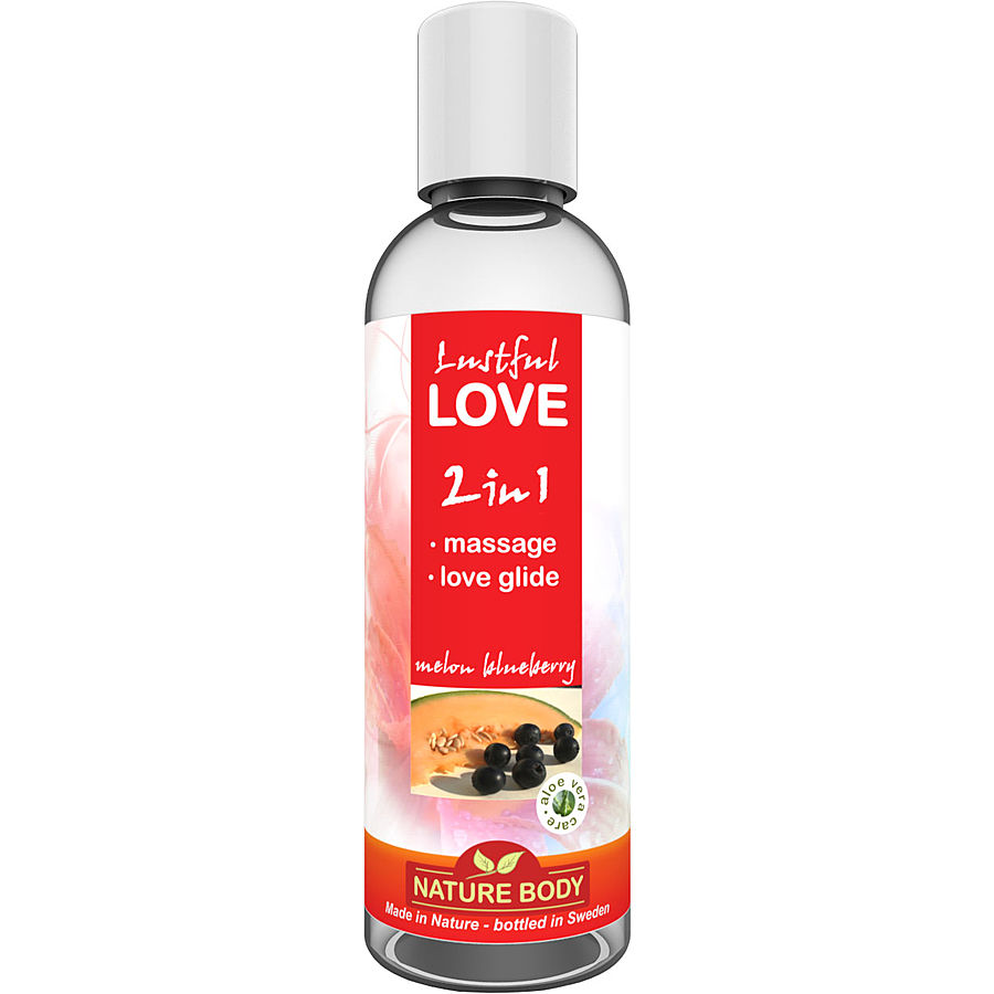 Nature Body Lustful Love 2 in 1 - Hierontaliukaste, 100 ml