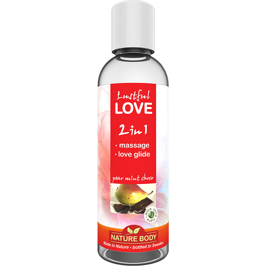 Nature Body Lustful Love 2 in 1 - Hierontaliukaste, 100 ml