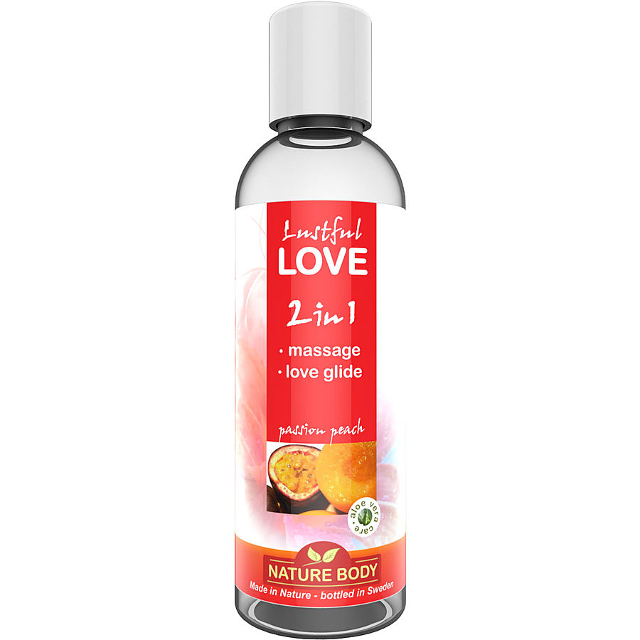 Nature Body Lustful Love 2 in 1 - Hierontaliukaste, 100 ml