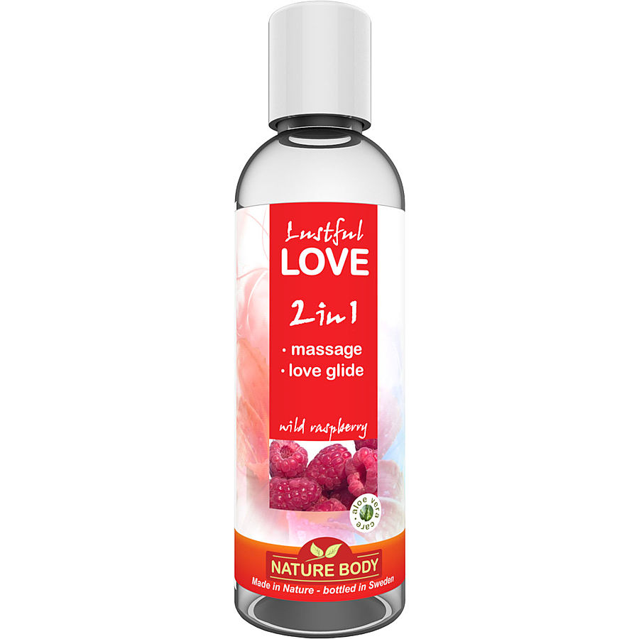 Nature Body Lustful Love 2 in 1 - Hierontaliukaste, 100 ml