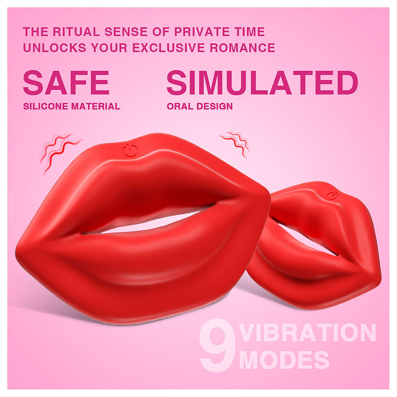 SOHIMI Lips - Nnnivibraattorit kauko-ohjaimella