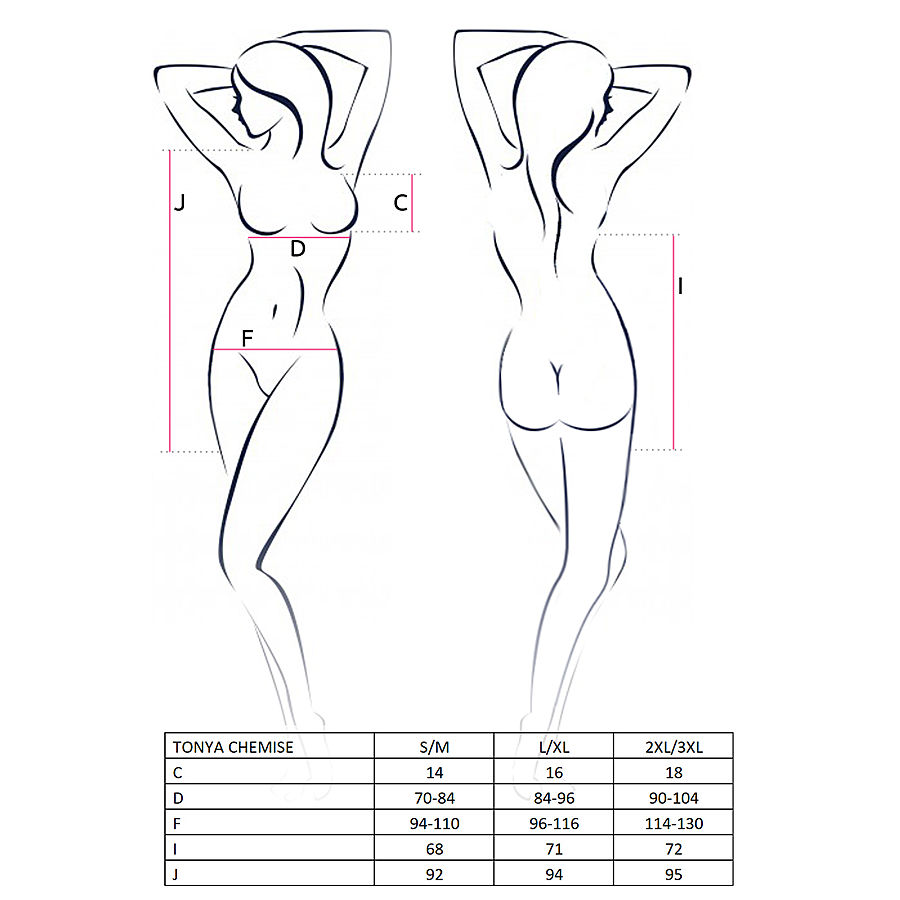 Passion Tonya - Chemise + string