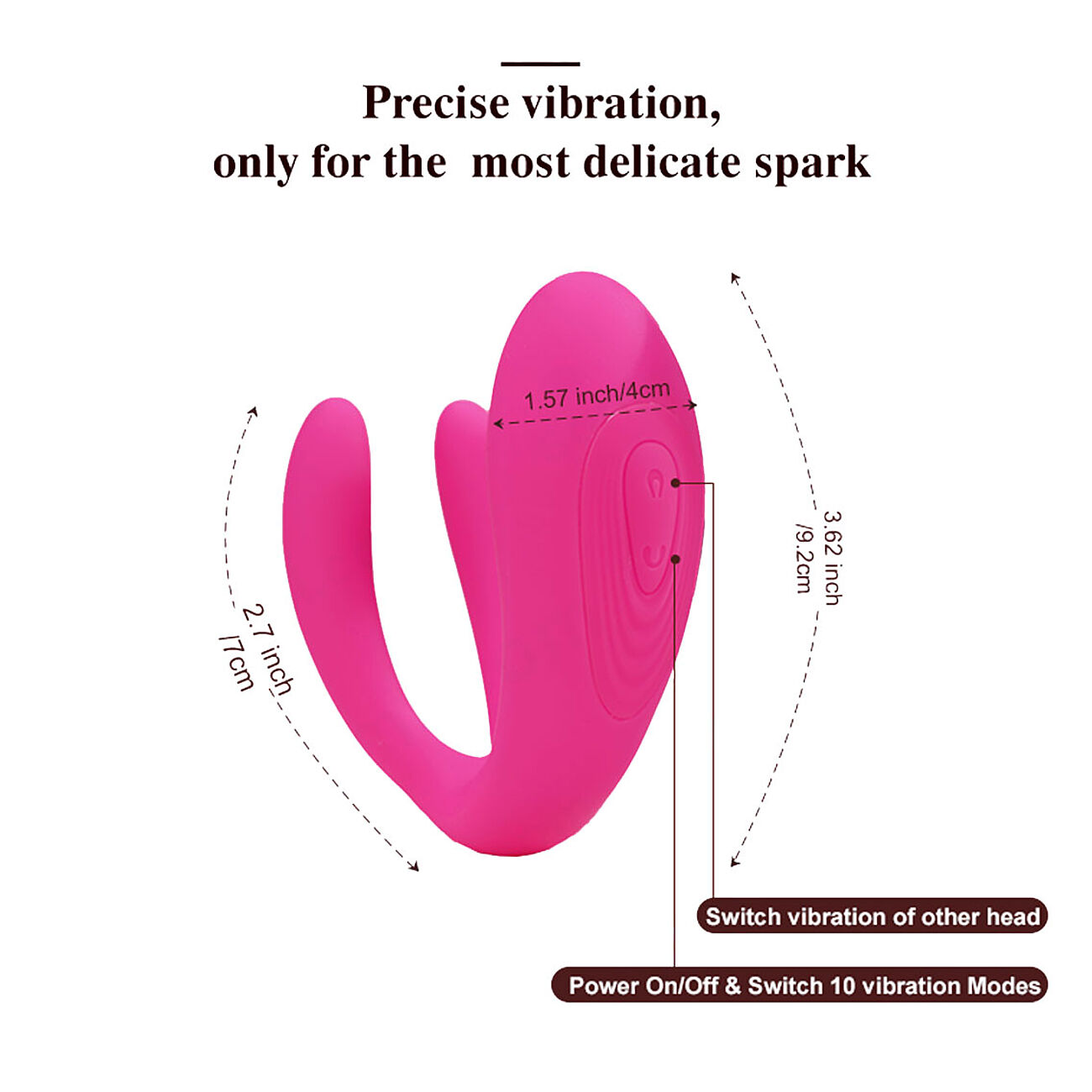 SOHIMI Trident - Pariskuntavibraattori