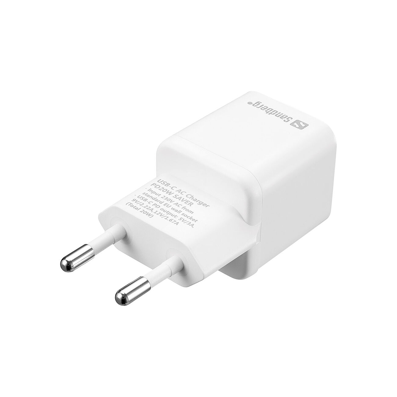 Sandberg USB-C - Laturi, 20W