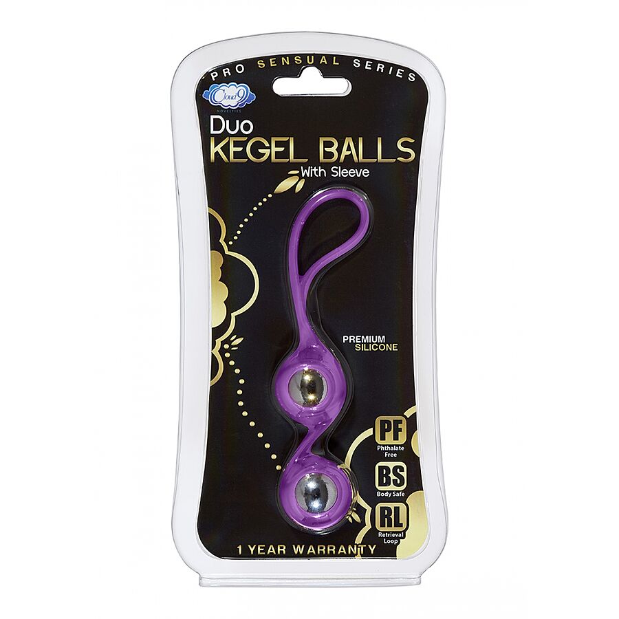 Cloud 9 Duo Kegel Balls - Lantionpohjalihasten treenikuulat
