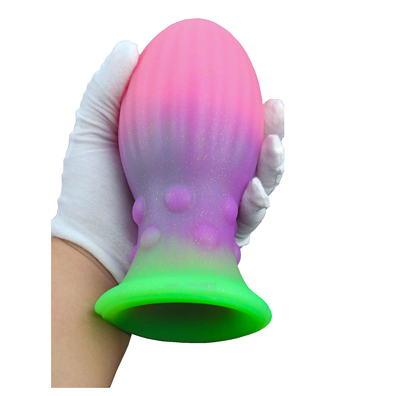 Alien Toys Luminous - Pime�ss� hohtava anaalitappi, L