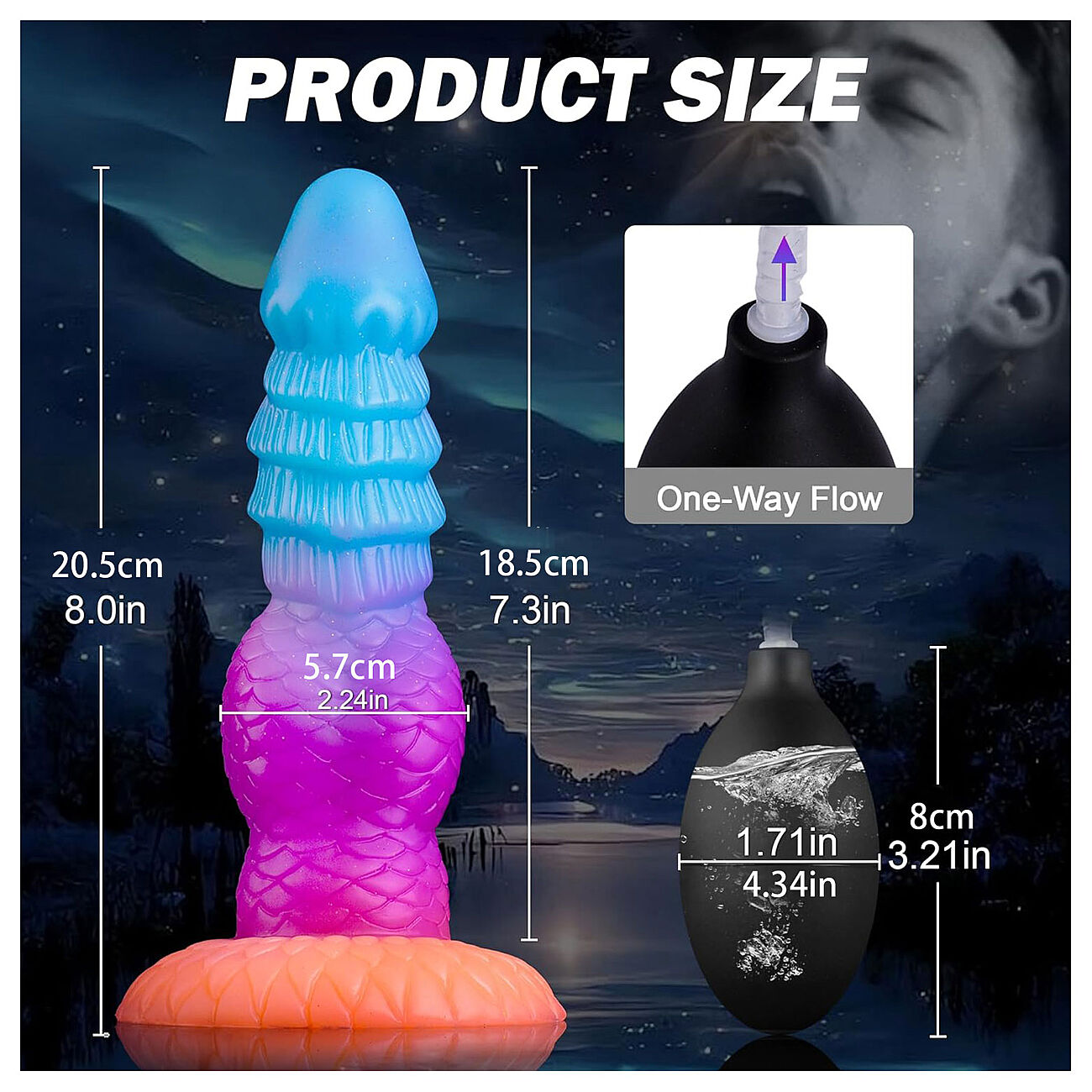 Alien Toys Dragon Dream - Ejakuloiva dildo