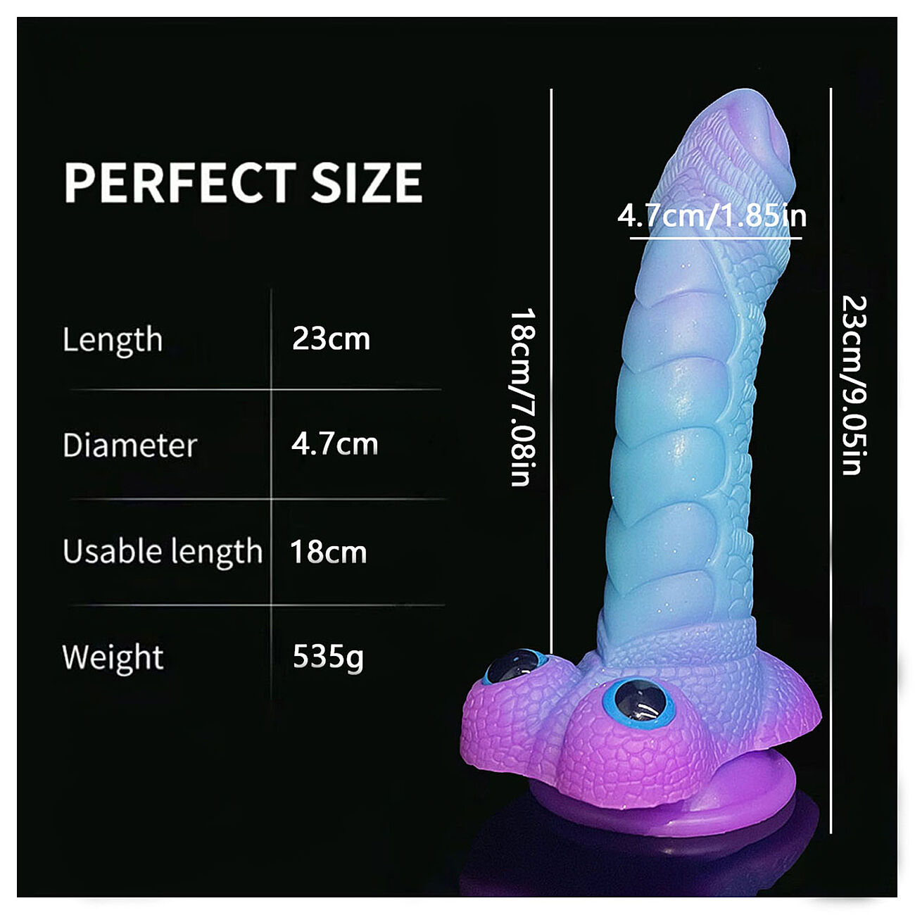 Alien Toys Morveth Eye - Fantasiadildo imukupilla