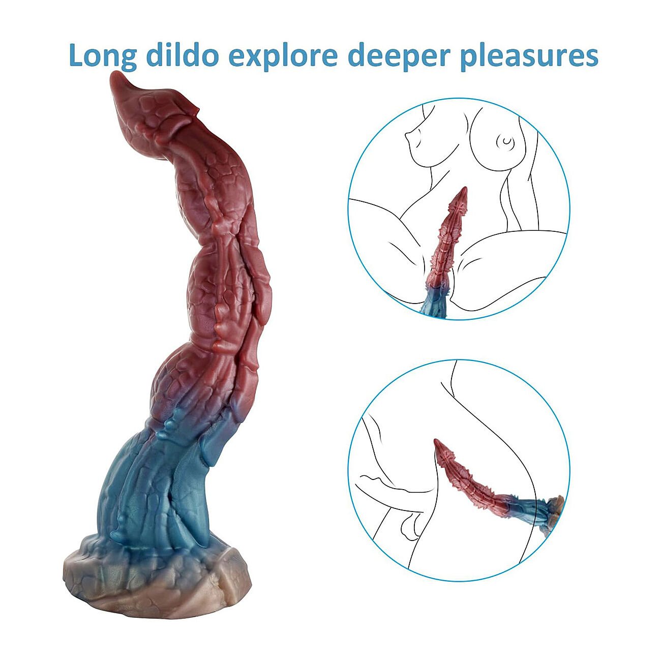 Alien Toys Magmaroon - Fantasiadildo imukupilla