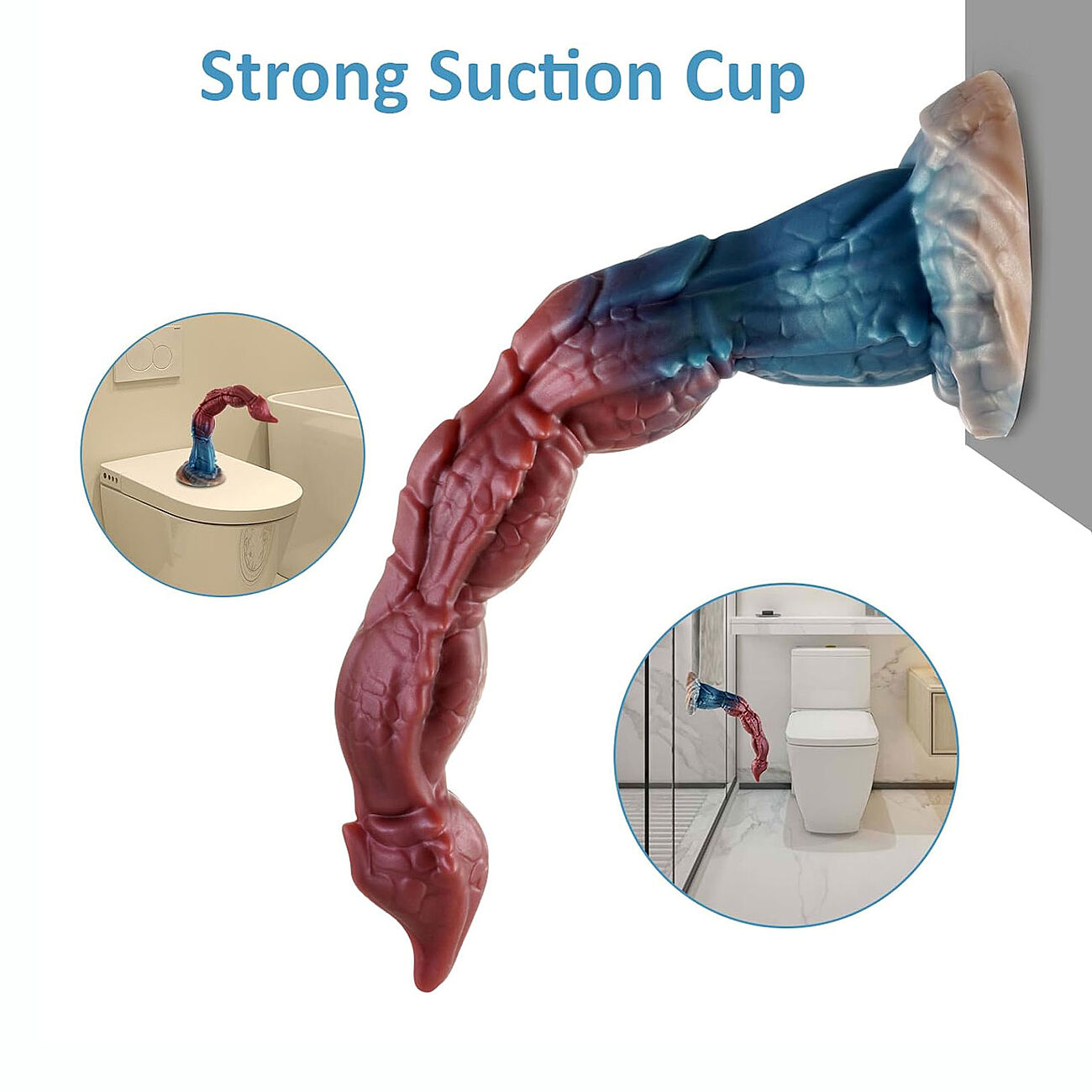 Alien Toys Magmaroon - Fantasiadildo imukupilla