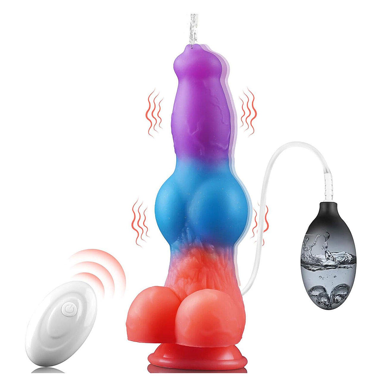 Alien Toys Squirt - Ejakuloiva vibraattori kauko-ohjaimella