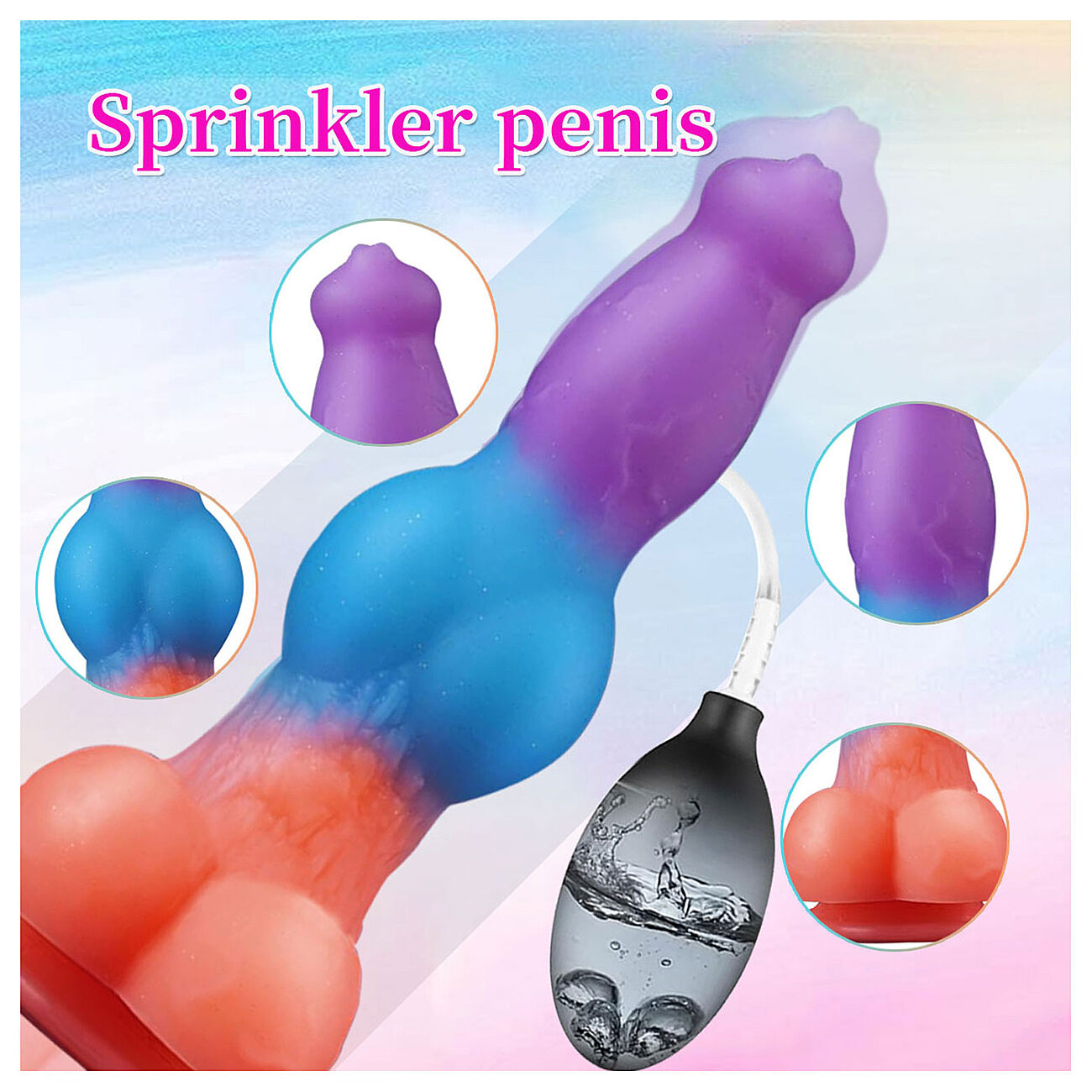 Alien Toys Squirt - Ejakuloiva vibraattori kauko-ohjaimella