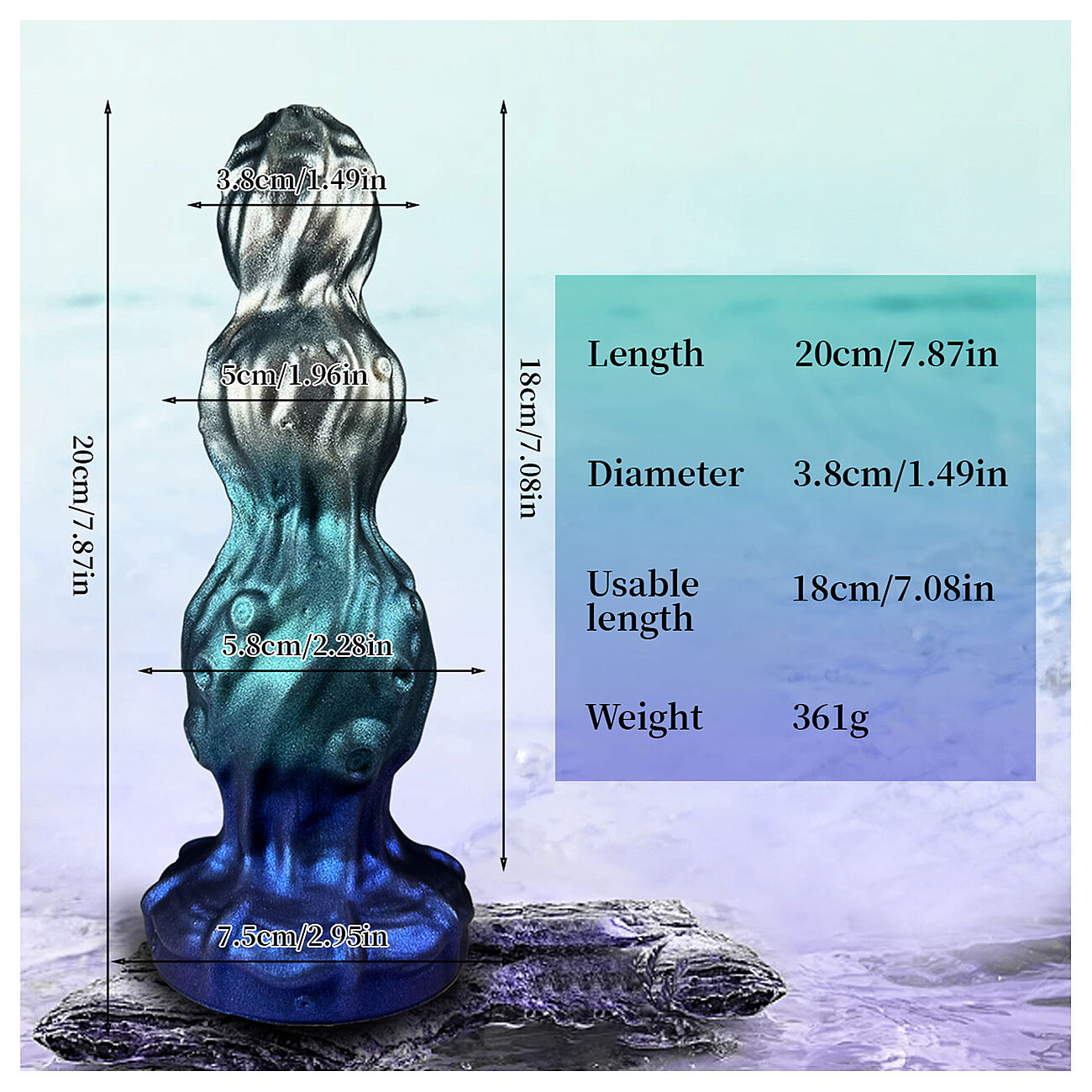 Alien Toys Zenith - Anaalitappi