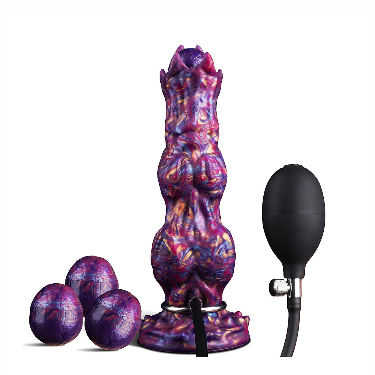 Alien Toys Elyndor - Fantasiadildo + munasetti