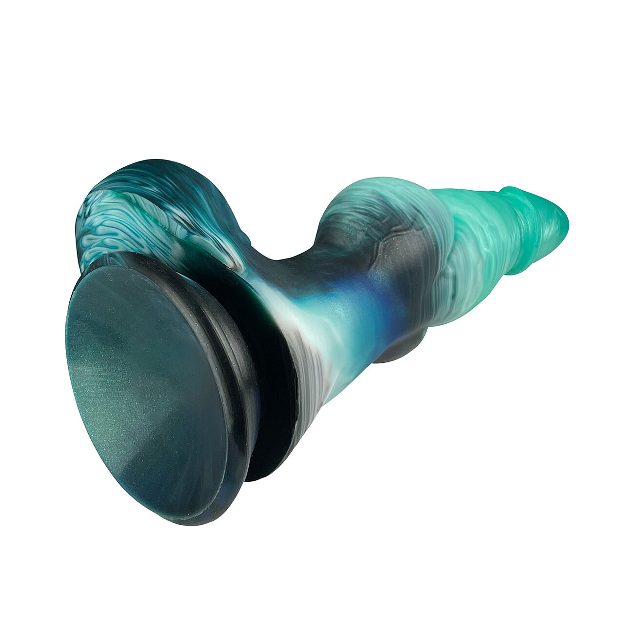 Alien Toys Pelagor - Pumpattava dildo imukupilla