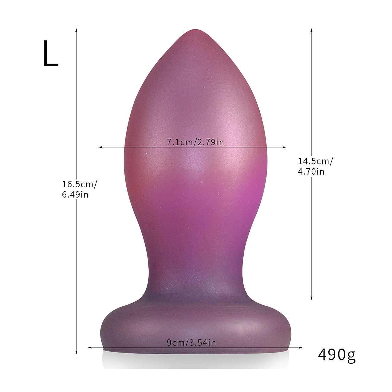 Alien Toys Tear Drop - Anaalitappi, L