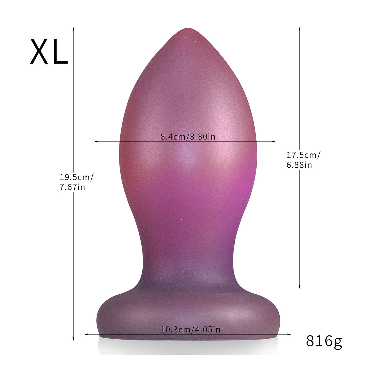 Alien Toys Tear Drop - Anaalitappi, XL