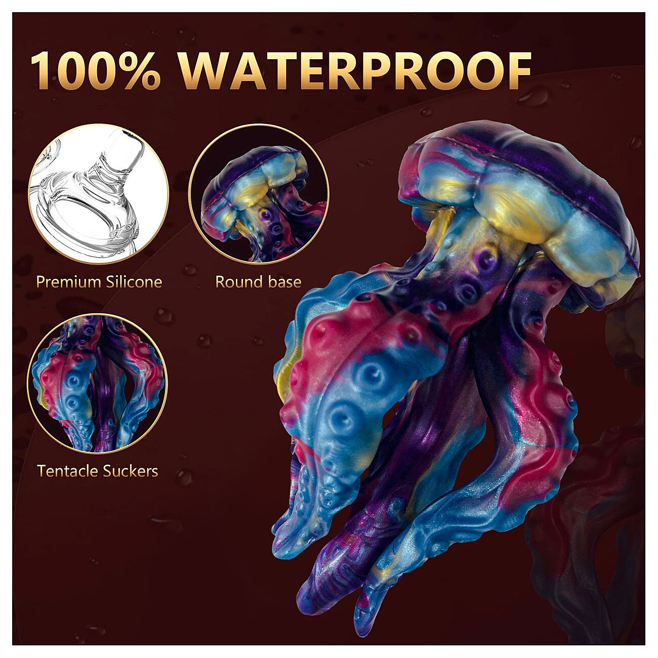 Alien Toys Tentacle - Meduusa anaalitappi, L