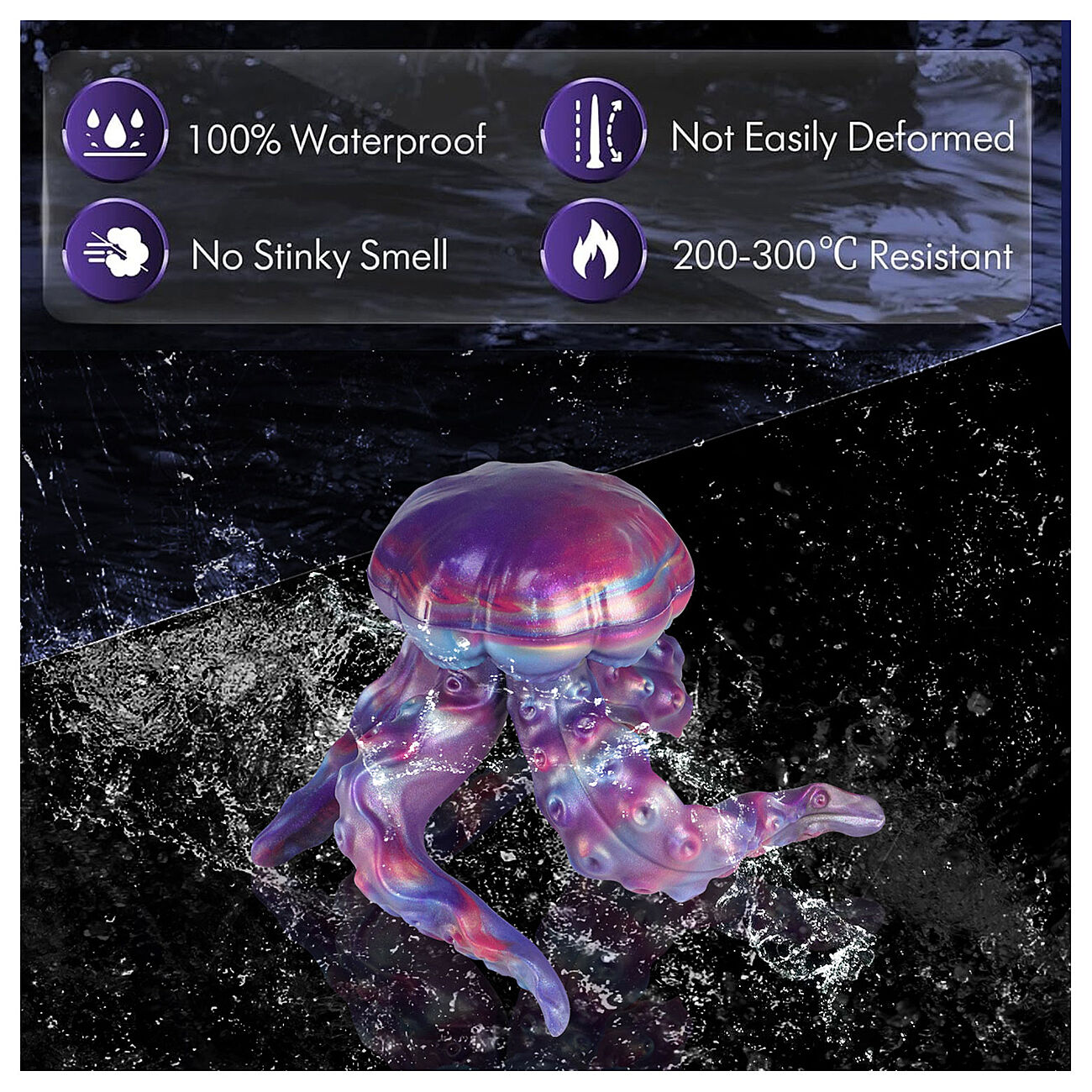 Alien Toys Tentacle - Meduusa anaalitappi, L